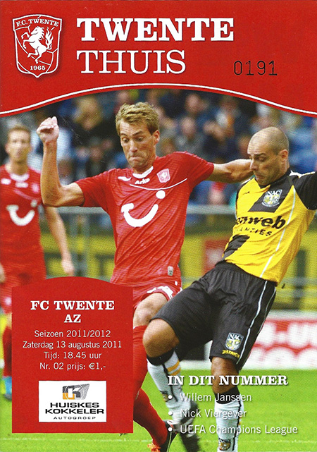AZ Programma 13-aug-2011 Twente uit